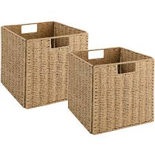 Wicker Storage Basket (set of 2)